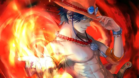 Portgas D. Ace Fire Mastery - 4K Ultra HD Wallpaper