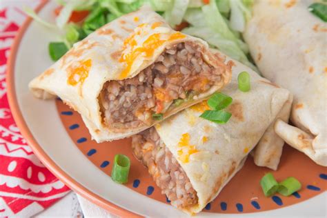 Refried Bean Burritos Recipe - Food.com