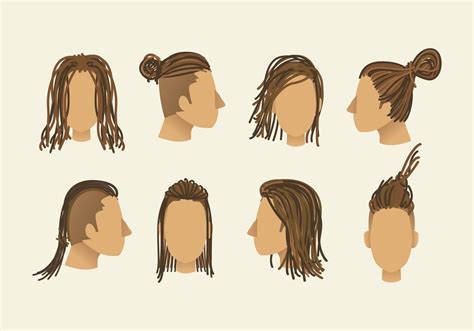 How To Draw Dreads Step By Step - Drawing Word Searches