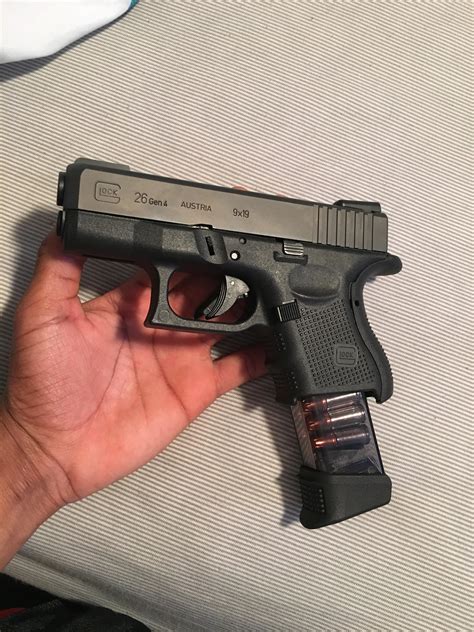 glock  gen  extended magazine  mag base   glock  hyve