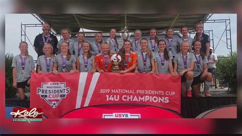 Dakota Alliance U14 girls soccer team claims national championship - YouTube