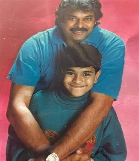 On Father's Day, Ram Charan shares photo with father Chiranjeevi