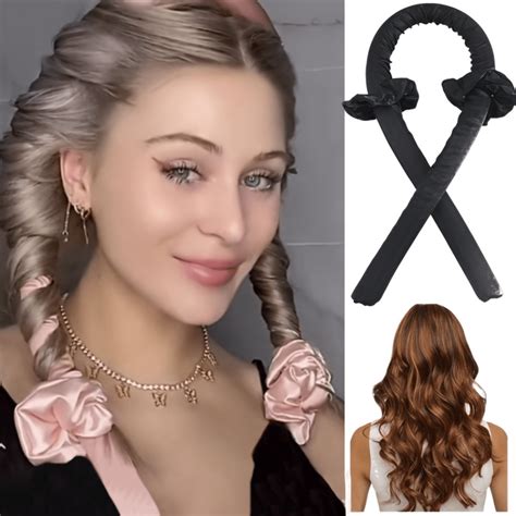 Heatless curling tools will revamp medium hair styles for women 24