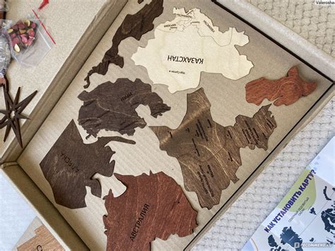 Карта мира из дерева WOODEN COUNTRY - «Карта мира в эко-стиле🌿 Как ...