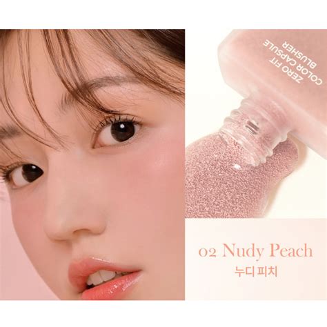 Румяна жидкие Lizda Zero Fit Color Capsule Blusher #2 Nudy Peach ...
