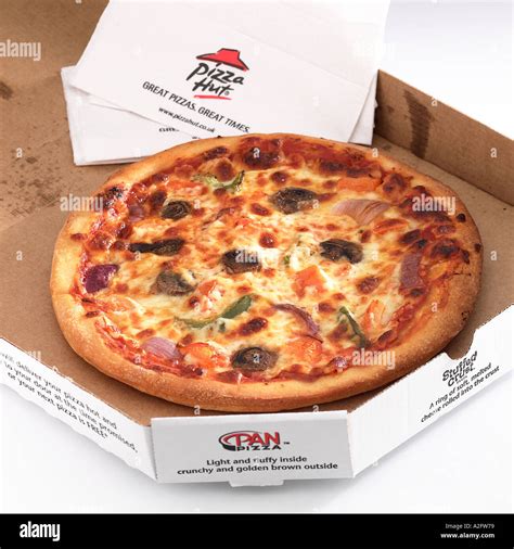 Italian Vegetable Supreme Pizza Keywords Pizza Hut Takeaway Stock Photo ...