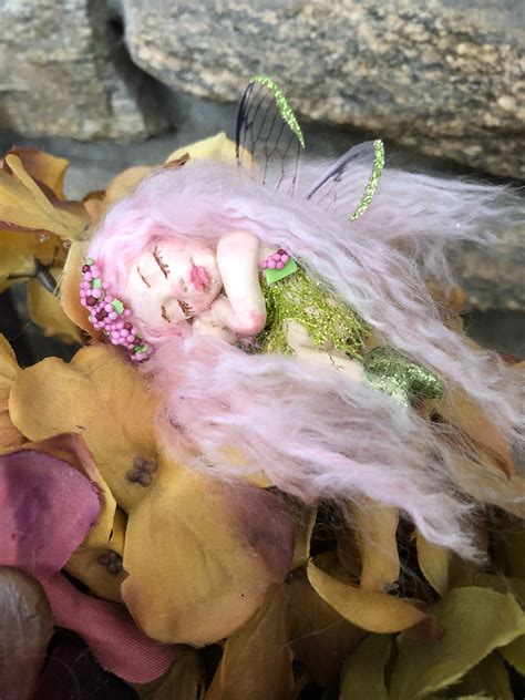 Tiny Fairy - Destiny, Fairy Doll, Fairy, Fairies, Fairy Sculpture, OOAK