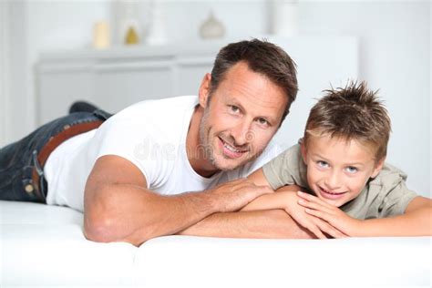 Funny family portrait stock image. Image of sofa, portrait - 16281619