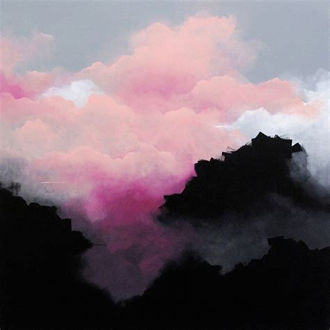 Dreamy Pink Clouds Paintings1 – Fubiz Media