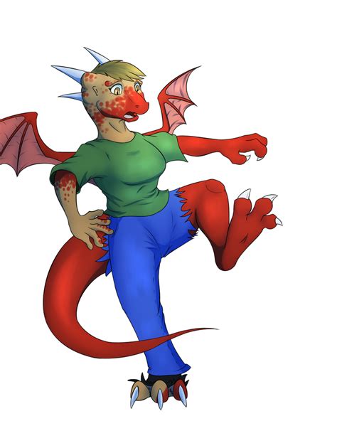 Trevor's Dragon tf tg (art trade) by Tomek1000 on DeviantArt