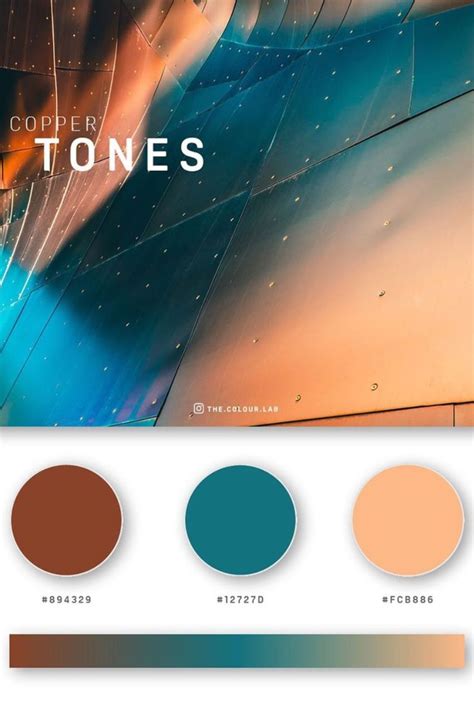 Copper Tones - 49 Beautiful Color Palettes For Your Next Design Project | Urban color palette ...