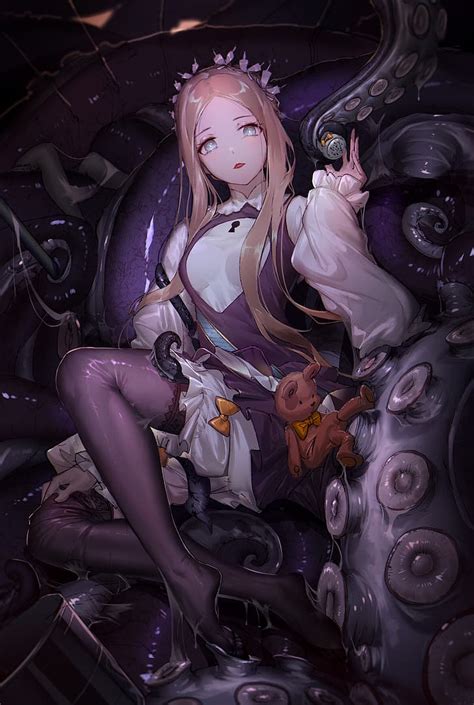 tentacles anime girls hd wallpaper wallpaperbetter