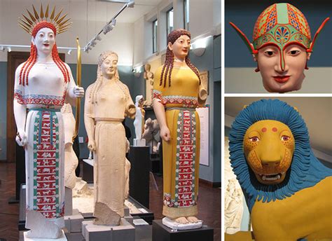 Ancient statues show their true colours – Lucius' Romans