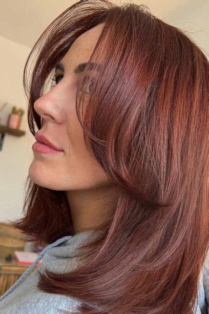 fiery chestnut hair color ideas hairaide