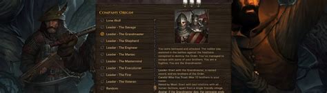 Leaders at Battle Brothers Nexus - Mods and Community