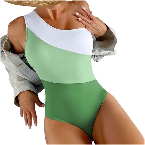 REORIAFEE Modest One Piece Swimsuits for Women Resort Wear Bikinis One