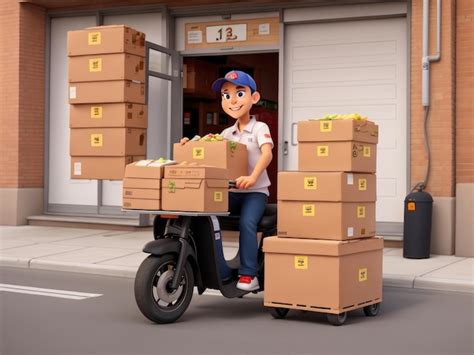 Premium AI Image | fast delivery transport