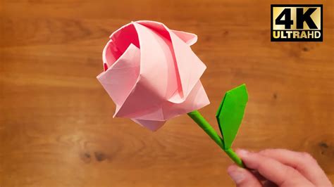 How To Make Origami Rose Step By Step Instructions
