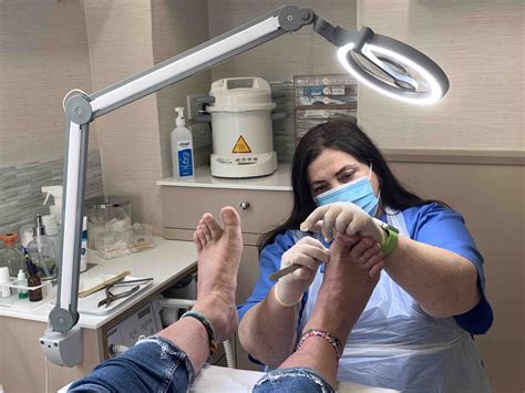 fionadoingpedicure2-S - Beauchamp Foot Care - Beauchamp Foot Care