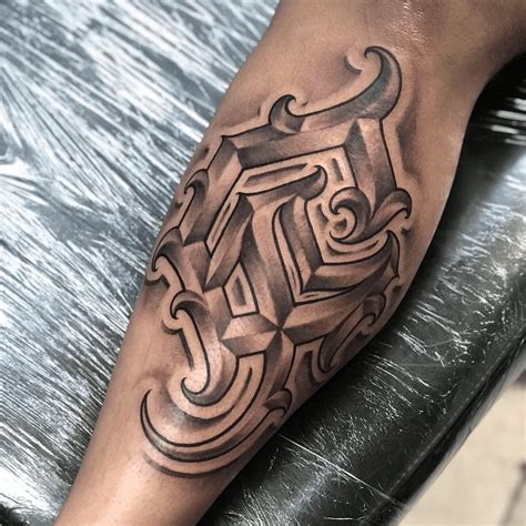 Tattoo uploaded by tattoobeez • Freehand G from yesterday ?? follow me ...