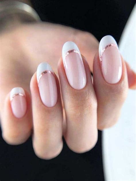 chic nail ideas  upgrade  classic french manicure french