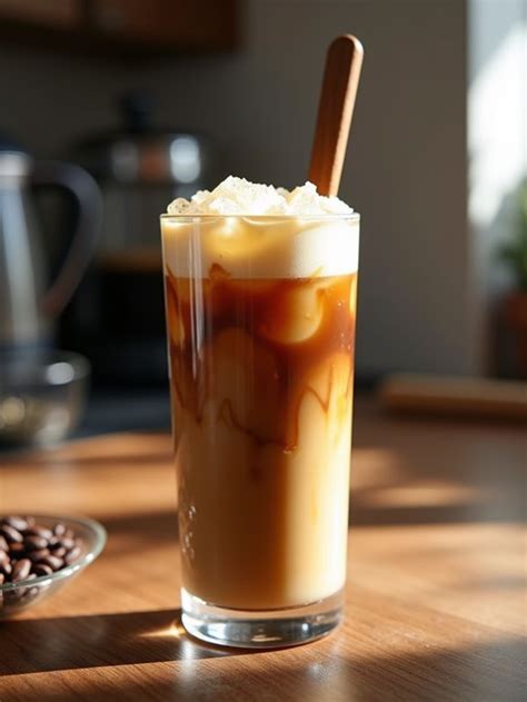 iced vanilla latte recipe starbucks style