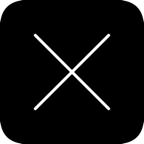 x button - Openclipart