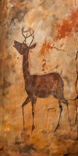 Premium Photo | Ancient Cave Paintings Capturing The Authenticity Of ...