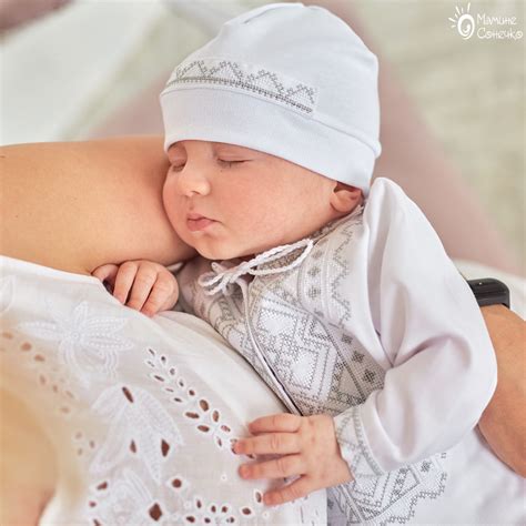 Костюм на хрещення хлопчика "Богатир срібно-білий", льон - купити в ...