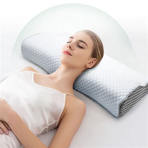 Feledorashia Memory Foam Pillow, Ergonomic Cervical Pillow for Neck