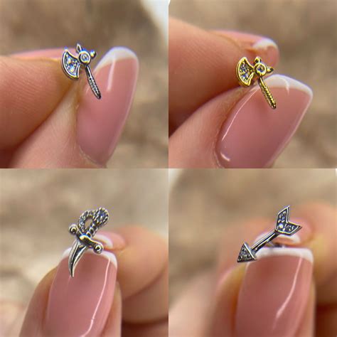 Украшение piercing @albina_piecing | Пирсинг, Серьги, Украшения