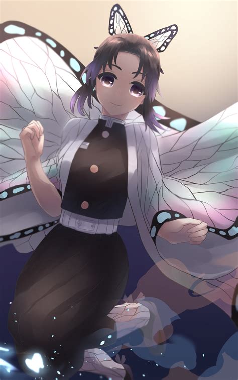 1600x2560 Resolution Shinobu Kochou From Demon Slayer 1600x2560