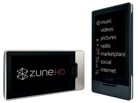 Le Zune HD de Microsoft pour recevoir la RNT | Radio Numerique Terrestre