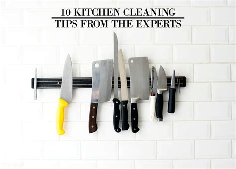 10 Kitchen Cleaning Tips from the Experts