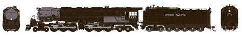 Athearn ATH25541 N 4-6-6-4, UP #3985 Modern Challenger | Woodpecker ...