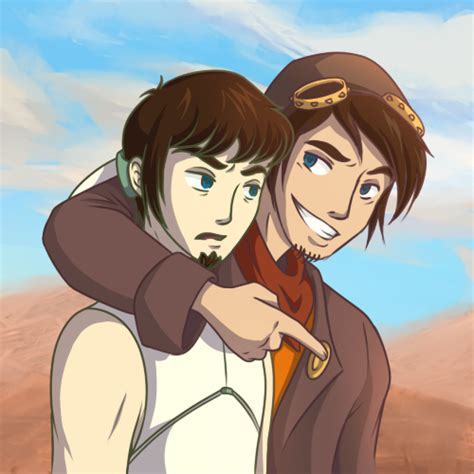 Deponia: Rufus and Cletus by Lileyx on DeviantArt