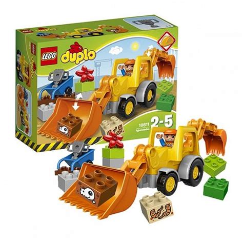 Купить Конструктор Lego Duplo 10811 Лего Дупло Экскаватор-погрузчик в ...