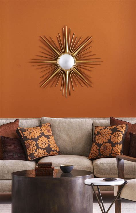 Burnt Orange Paint Colors Light Orange Bedroom Walls / Behr carmalized ...