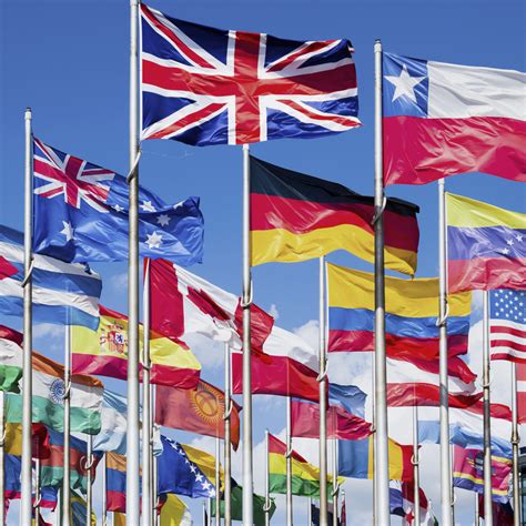 Landen internationale vlaggen | Nieuwenhuizen Vlaggen & Masten