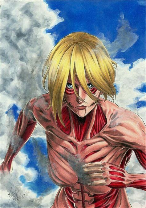 Female Titan, Annie Leonhart #aot #snk #attackontitan #shinjekinokyojin ...