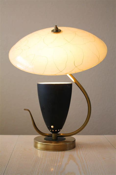 Rare MOSS Articulating Fiberglass Reflector Table Lamp Mid Century