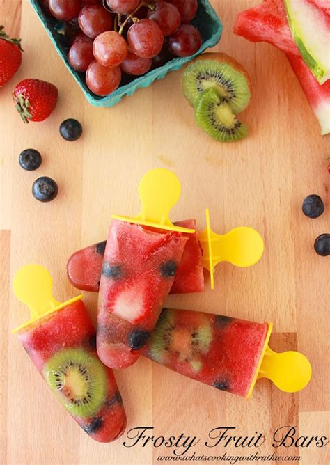 frosty fruit bars recipe cooking  ruthie