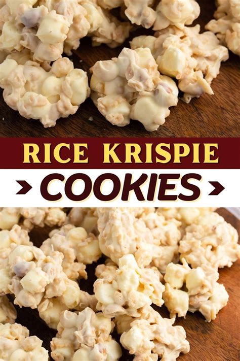Rice Krispie Cookies - Insanely Good