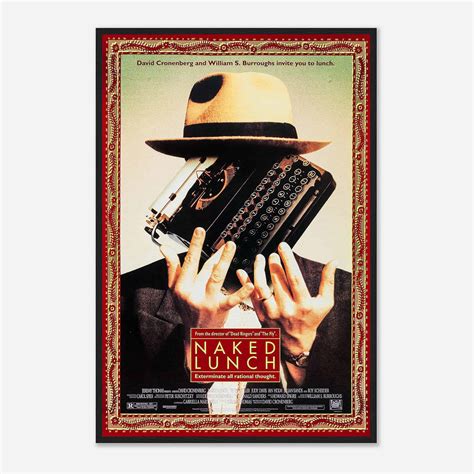 Naked Lunch 1991 British Quad Poster Posteritati Movie Poster Gallery