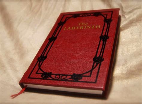 The Labyrinth Sarah's Book Replica Leatherbound Novelization Prop ...