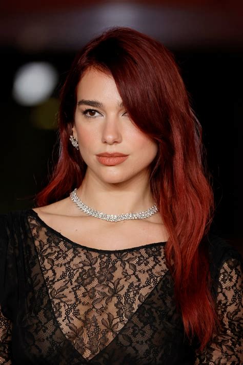 Dua Lipa’s New Red Hair Took More Than 10 Hours to Achieve — Interview ...