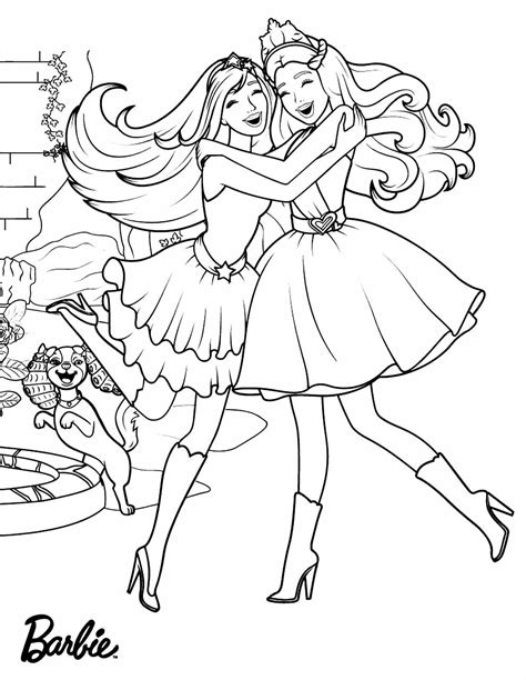 Desenho Para Desenhar Da Barbie - 9