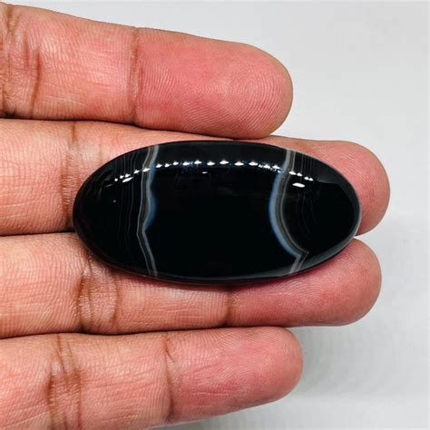 cleansing banded onyx stone  endurance  focus banded black onyx