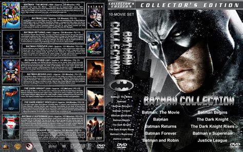 Batman Collection (10) (1966-2017) R1 Custom DVD Cover - DVDcover.Com