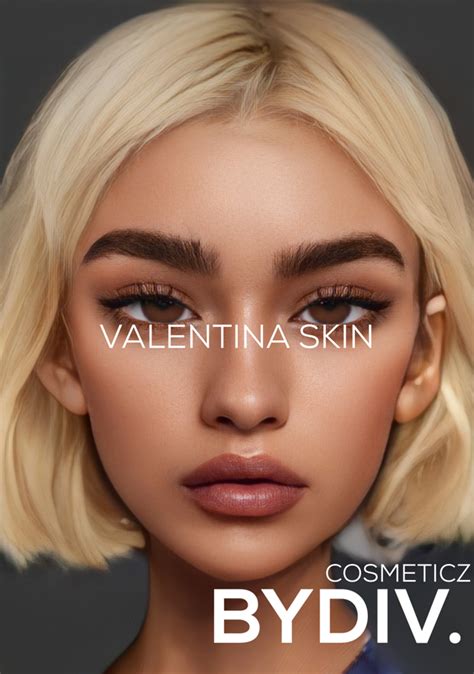 VALENTINA SKIN [BYDIV.] | BYDIV. on Patreon in 2022 | The sims 4 skin ...